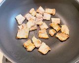 ご飯がとまらん！豚バラニンニクうずら炒め作り方2写真