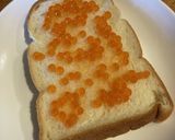 いくらとチーズのトースト作り方1写真