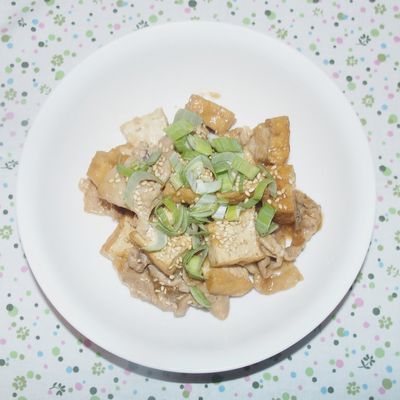 豚と厚揚げの甘辛炒め by 虎よ虎よ！ 【クックパッド】 簡単おいしい