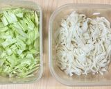 完全食？！そうめんでカリカリお好み焼き作り方1写真