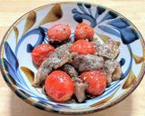 豚バラ肉とミニトマトのマヨネーズ炒め作り方6写真