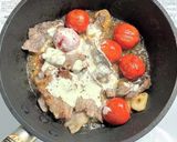 豚バラ肉とミニトマトのマヨネーズ炒め作り方5写真