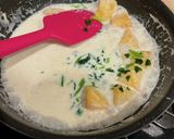 じゃがいもとほうれん草のグラタン作り方3写真