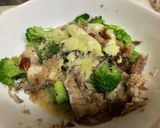 鯖水煮缶とブロッコリーのマヨ焼き作り方3写真