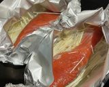 えのきたっぷり鮭のホイル焼き作り方1写真