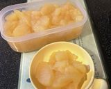 綿あめで作ったりんごのレモン煮作り方6写真