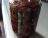 スモークミミガーの胡麻油漬け作り方5写真