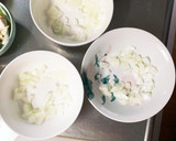 肉無豆腐簡単コク旨中華風梅味噌味野菜炒め作り方4写真