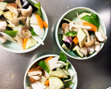 肉無豆腐簡単コク旨中華風梅味噌味野菜炒め作り方12写真