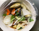 肉無豆腐簡単コク旨中華風梅味噌味野菜炒め作り方13写真