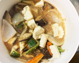 肉無豆腐簡単コク旨中華風梅味噌味野菜炒め作り方15写真