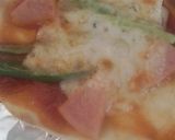 とろとろ簡単薄焼き餃子ピザ作り方5写真