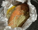 えのきたっぷり鮭のホイル焼き作り方4写真
