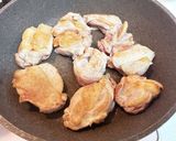 ♯簡単！鶏もも肉の玉ねぎトマトソースのせ作り方2写真
