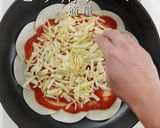 餃子の皮de激ウマ！きのこのピザ作り方17写真