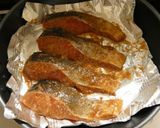 鮭のごま味噌漬け焼き作り方3写真