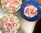レンジ簡単きな粉トマトポン酢味甘酢酢豚作り方3写真
