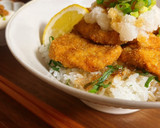 和風おろしひれかつ丼作り方6写真