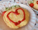 冷凍シーフード炊き込みご飯からオムライス作り方6写真