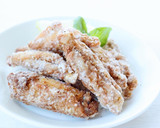 サクサク衣で【手羽のスパイス唐揚げ】作り方6写真