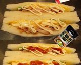 美味ドレと南蛮マヨでいろんなサンドイッチ作り方4写真