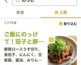 ご飯にのっけて！茄子と豚肉のピリ甘辛炒め作り方8写真