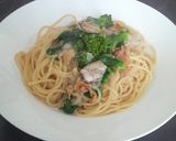 ハマグリと菜の花のパスタ作り方14写真