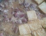 絶品すぎる★豆腐と砂ずりの甘味噌煮込み作り方4写真