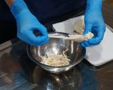 大和肉鶏と大和まなの生春巻き作り方3写真
