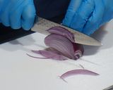 大和肉鶏と大和まなの生春巻き作り方6写真