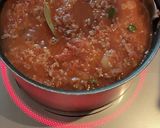 ミートソースアレンジ☆簡単オムライス作り方1写真