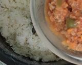 ミートソースアレンジ☆簡単オムライス作り方3写真