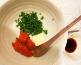 激うま！にんにく香る明太子チャーハン作り方1写真