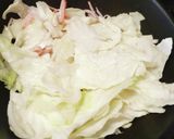10分で夕食★ハムで麻婆春雨★キャベツ作り方2写真