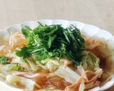 10分で夕食★ハムで麻婆春雨★キャベツ作り方5写真