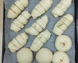 中力粉で手ごねパン　牛乳なしバターなし作り方8写真