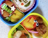 1UPきのこ♩簡単キャラ弁ブラザーズ作り方6写真
