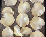 カリカリっ食感　ノンオイルおさつチップス作り方3写真