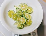 簡単すだちジュース。覚え書き。作り方1写真