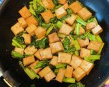 ＼節約レシピ／厚揚げと小松菜のナムル風作り方4写真