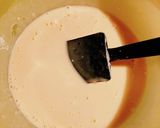 甘酒と米粉で、バスクチーズケーキ風作り方1写真