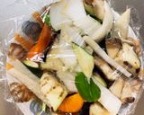 簡単味噌キムチ味豚こま大根青椒肉絲風作り方12写真