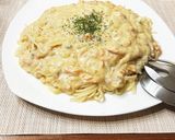 秋鮭で米粉クリームパスタ グルテンフリー作り方9写真