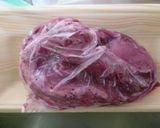 豚バラ肉deローストポーク赤ワインソース作り方1写真