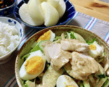 ササミで簡単 ほったらかし蒸し鶏作り方7写真