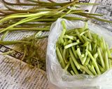 超簡単♪芋づるの塩昆布和え作り方3写真