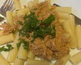 ツナトマトリコッタソースパスタ作り方10写真