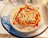 ピリ辛豚バラガッツリそうめん♡晩酌のお供作り方4写真