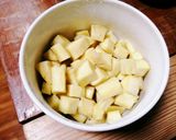 レンチン蒸しパン！さつまいも作り方2写真