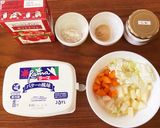 10分|給食の味♪トマトスープで鉄分補給作り方1写真